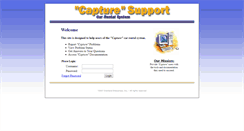 Desktop Screenshot of capturesupport.com